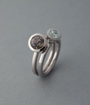 ALL - Ringe (Turmalin, Weissgold)