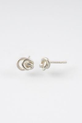Forget Me Knots (ear studs, silver)